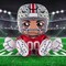 Bleacher Creatures Ohio State Buckeyes Football Player 8" Kuricha Plush